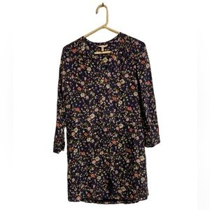 ☘️5 for $40☘️ Rebecca Taylor Floral Silk Dress Size 0